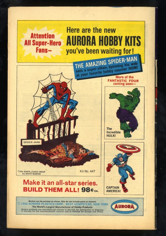 Avengers #35 VG+ 4.5 White Pages