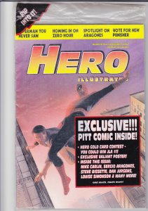 Hero Illustrated Issue #6 (in bag) VF/NM ; Warrior | Alex Ross Amazing Fantasy 1