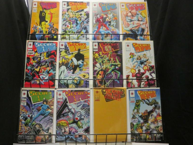 SECRET WEAPONS (1993 VALIANT) 1-21 COMPLETE SERIES