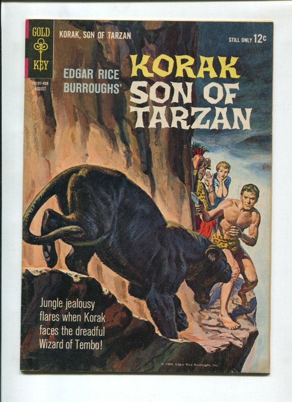 KORAK SON OF TARZAN #4 1964-GOLD KEY-RUSS MANNING-FN/VF