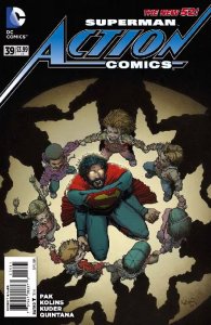ACTION COMICS (2011 DC) #39 CVR A AARON KUDER