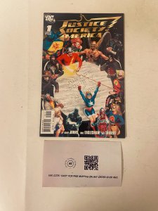 JSA #1 NM DC Comic Book Flash Green Lantern Dr. Fate Mr. Terrific 14 MS32