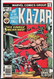 Ka-Zar #19 (1976) Ka-Zar