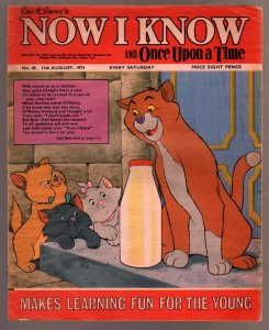 Walt Disney's Now I Know #45 1973-U.K-O'Malley The Cat-G