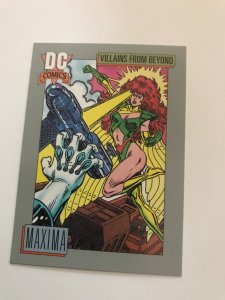 MAXIMA #136 card : 1992 DC Universe Series 1, NM/M, Impel