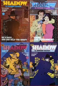 (1986) Howard Chaykin THE SHADOW #1-4 Complete Set! 1 2 3 4