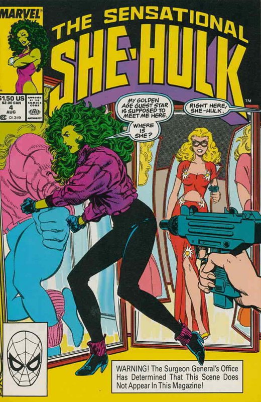 Sensational She-Hulk, The #4 VF; Marvel | save on shipping - details inside