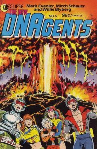 New DNAgents, The #5 Eclipse Comics January Jan 1986 (VF+)
