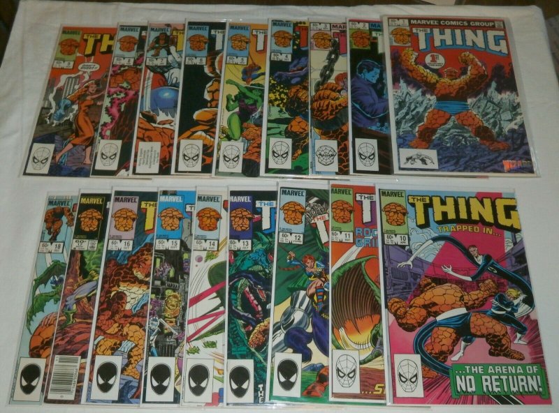 Thing V1 #1-36 (complete set) 1st Ms. Marvel #35 Fantastic Four comics lot of 36