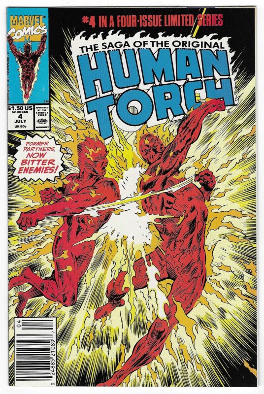 Saga of the Original Human Torch #4 (1990)