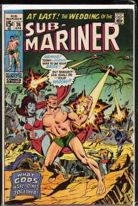 Sub-Mariner #36 (1971) Namor the Sub-Mariner