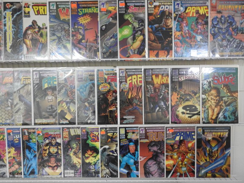 Huge Lot 170+ Comics W/ Mantra, Night Man, Prime+ Avg VF Condition