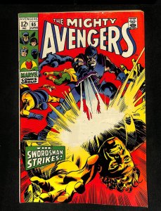 Avengers #65 The Swordsman Strikes!