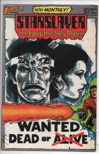 STARSLAYER #8, VF, Log of the Jolly Roger, Pacific, Grell, 1982 1983