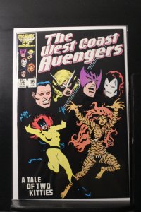 West Coast Avengers #16 Direct Edition (1987)