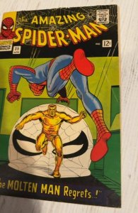 The Amazing Spider-Man #35 (1966)2nd molten man see descrition