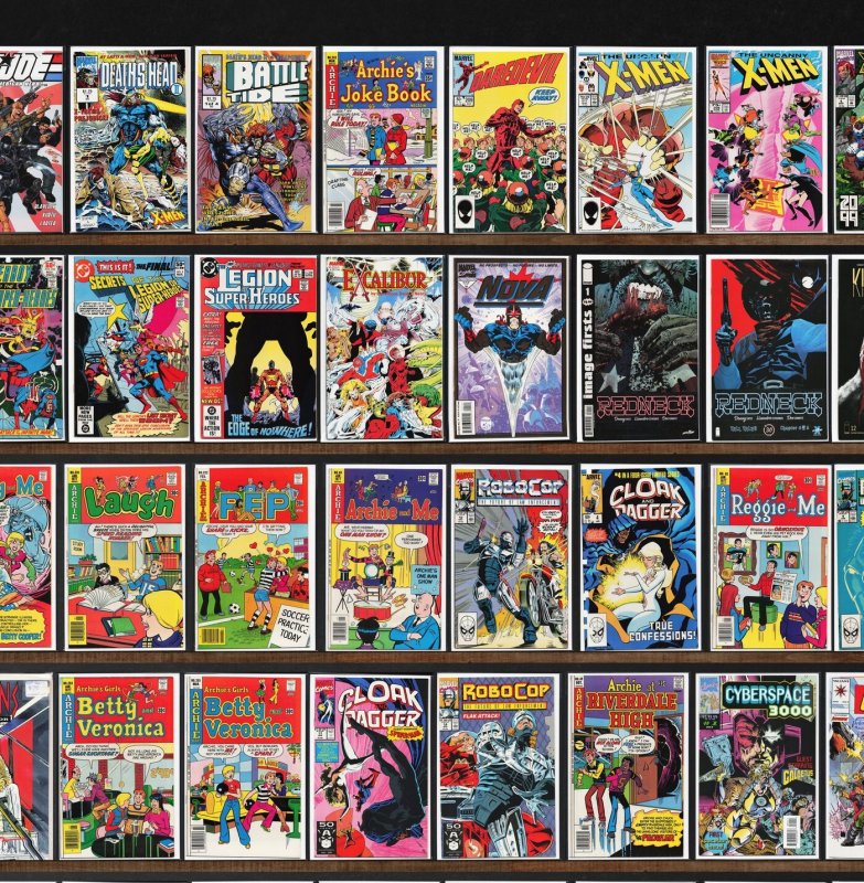 Huge Lot 140+ Comics with Legion Of Super Heroes, Daredevil & More!