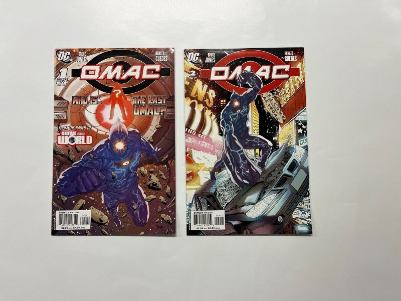 3 OMAC DC Comics Books #1 2 3 Jones Guedes 1 JW13