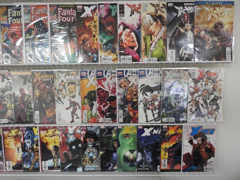 Huge Lot of 180+ Comics W/ Fantastic Four, X-Men, +More! Avg. VF- Condition!