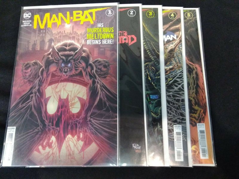 Man-Bat #1-5 1 2 3 4 5 DC Comics 2021 Limited Series FULL RUN Batman Tie-In