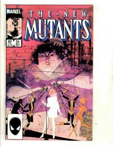 Lot Of 10 New Mutants Marvel Comic Books # 21 22 23 24 26 27 28 29 30 31 JF23