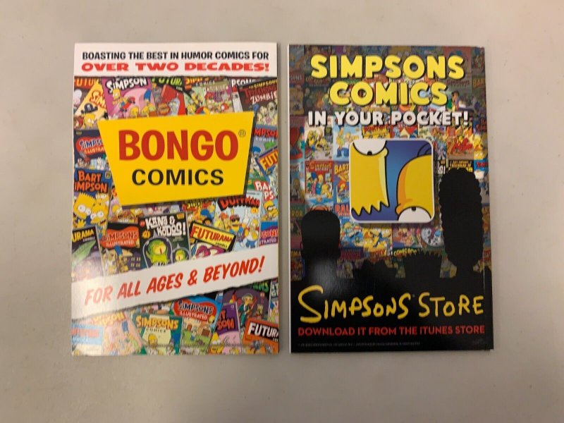 Simpsons Comics Explosion #1 & #2  Matt Groening Bongo Comics 