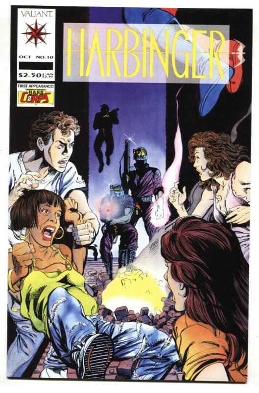 Harbinger #10 Valiant - 1st H.A.R.D Corps - 1992  nm-