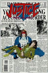 MARVEL #1 COMICS, GRAB BAG, LOT - Nova, Justice, Comet, Machine Man, Doc Samson 