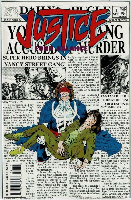 MARVEL #1 COMICS, GRAB BAG, LOT - Nova, Justice, Comet, Machine Man, Doc Samson 