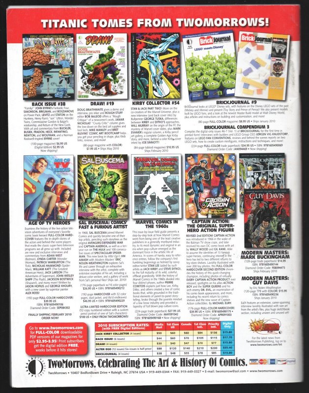 Alter Ego #91-2010-Merry Marvel Marching Society Christmas-Kirby-Lee- Ayers&