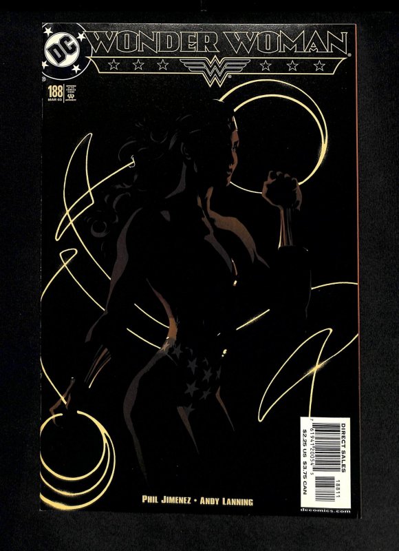 Wonder Woman (1987) #188 Adam Hughes Cover!