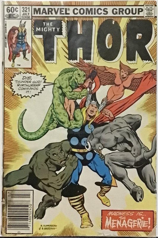 Thor #321 (1982)