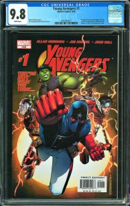 Young Avengers #1 (2005)- CGC Graded 9.8 1st App. of Young Avengers!