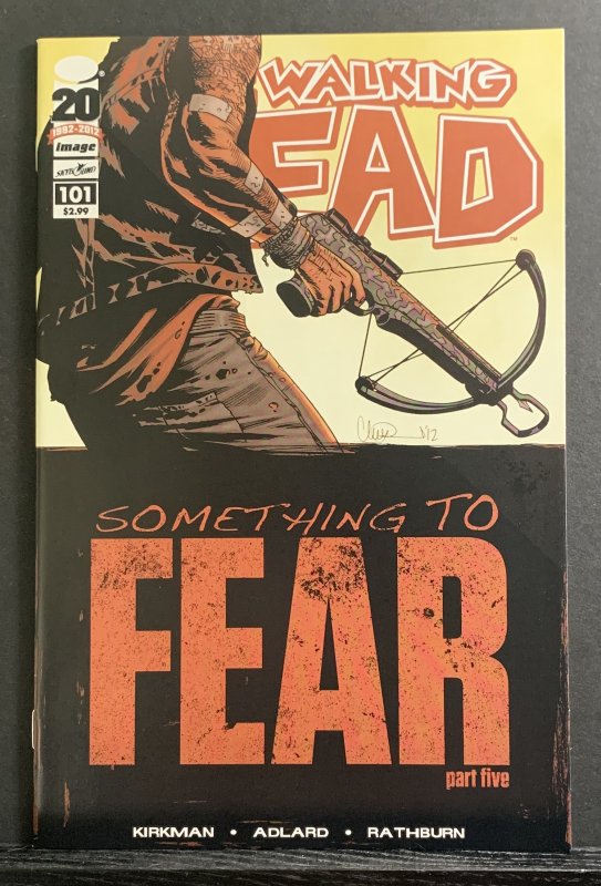 The Walking Dead #101 (2012) Robert Kirkman Story Charlie Adlard Cover & Art