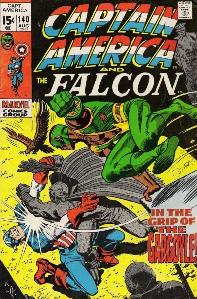 Captain America #140 (ungraded) stock photo / SCM