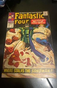 Fantastic Four #61 (1967)Sandman vs ff4
