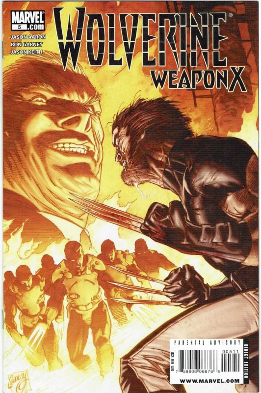 Wolverine Weapon X #5 Norman Osborn VF+