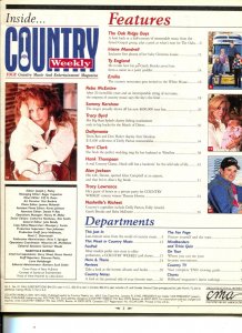 Country Weekly-Reba McEntire-Dolly Parton-Alan Jackson-Nov-1995