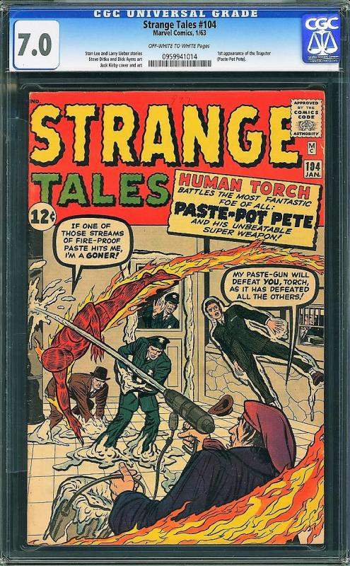 Strange Tales #104 (Marvel, 1963) CGC 7.0