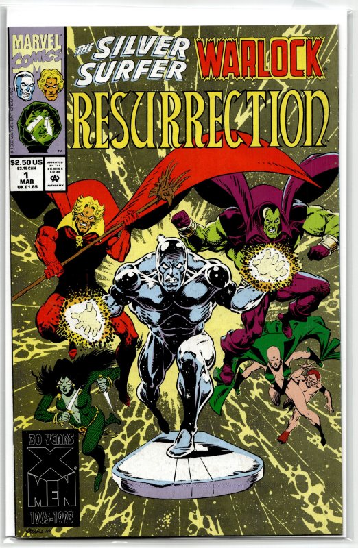 Silver Surfer/Warlock: Resurrection #1 (1993) Warlock