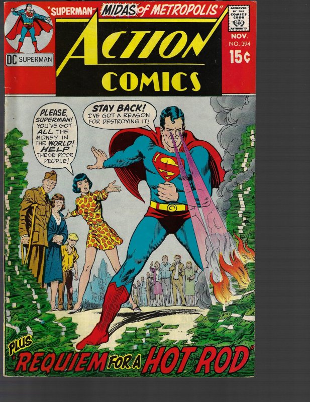 Action Comics #394 (DC, 1970) VF