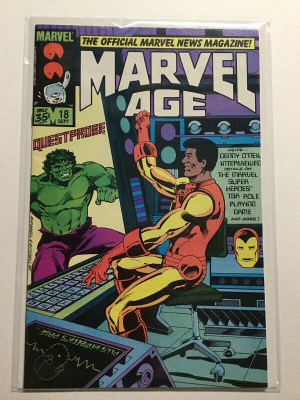 Marvel Age 18 Near Mint Nm Marvel