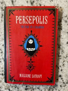 Persepolis Story Of A Childhood Marjane Satrapi Graphic Novel Comic Book J564