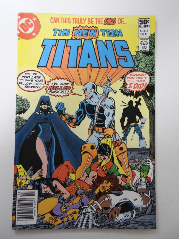 The New Teen Titans #2 (1980) FN/VF Cond! 1st app of Deathstroke the Terminator!