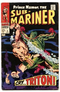 Sub-Mariner #2  1968 - Marvel  -VG/FN - Comic Book