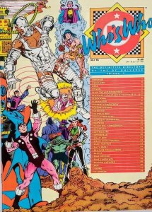 Who's Who The Definitive Directory of the DC Universe #5 FN 6.0 1985 Cyborg
