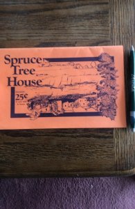 Spruce tree House booklet(Mesa verde-Anasazi ruins)