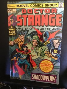 Doctor Strange #11 (1975)  mid high grade  “Shadowplay” Colan Art! FN/VF