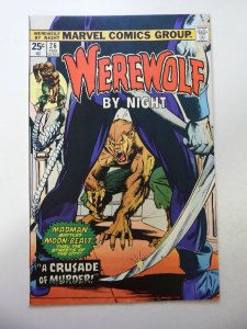 Werewolf by Night #26 (1975) FN+ Condition ink stamp fc MVS Intact