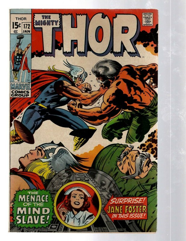Mighty Thor # 172 VF Marvel Comic Book Loki Odin Asgard Sif Avengers Hulk RB8